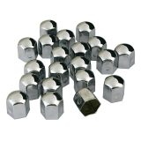 Rattapoldi katted, kroom, 19 mm, 20 tk | HL Autoosad