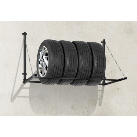 Lampa rehvide ja velgede riiul 90–130 cm, kuni 90 kg | HL Autoosad