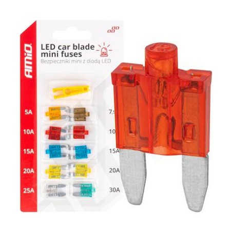 AMiO mini LED-kahvelkaitsmed, 10 tk | HL Autoosad