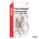 AMiO rehvipumpamise adapter 6 mm, nikeldatud tsinksulam | HL Autoosad