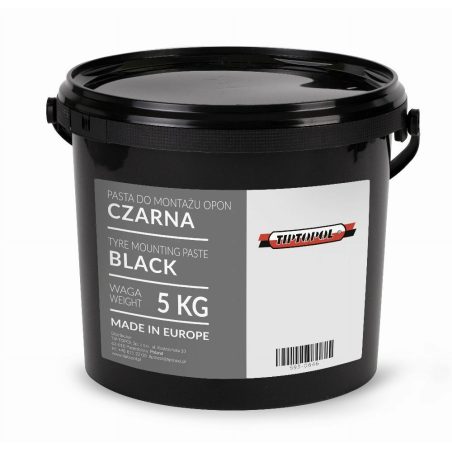 Tip-Topol Premium rehvipasta, must, 5 kg | HL Autoosad