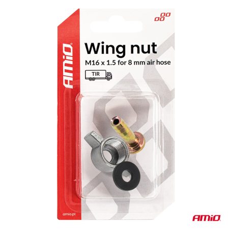 AMiO liblikmutter M16 x 1.5 8 mm õhuvoolikule | HL Autoosad