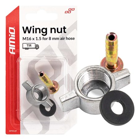 AMiO liblikmutter M16 x 1.5 8 mm õhuvoolikule | HL Autoosad
