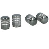 Dunlop alumiiniumist ventiiliotsikud, hallid, 4 tk | HL Autoosad