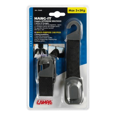 Lampa riputuskonksud, 2 tk, kuni 3 kg, 2 asendit | HL Autoosad