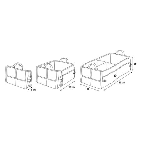 Lampa asjade hoidik L, 55 x 26 x 38 mm | HL Autoosad