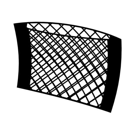 Lampa võrkküljetasku 40 x 25 cm, must | HL Autoosad