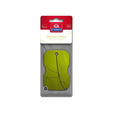 Dr Marcus autodeodorant Lucky Card Green Citrus | HL Autoosad