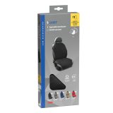 Lampa polüesterist istmekate T-shirt, must | HL Autoosad