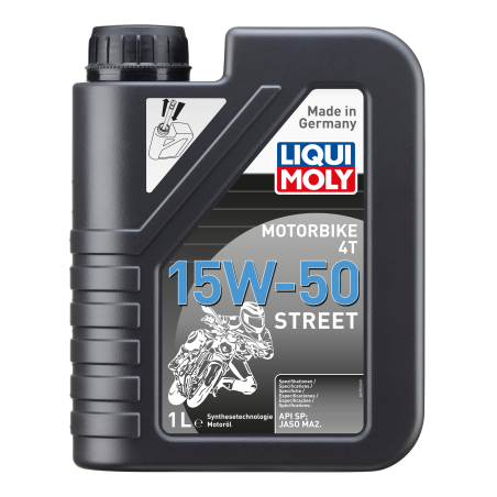 Liqui Moly MOTO Street 4T 15W-50 mootoriõli 1 L | HL Autoosad