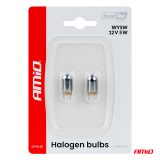 AMiO halogeenpirnid, 2 tk WY5W 12 V 5 W kroom | HL Autoosad