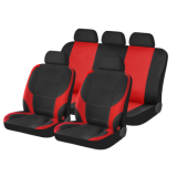 Michelin autoistmekatted, 9 osa, must/punane | HL Autoosad