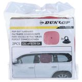 Dunlop iminapaga kardinad, 2 tk 36 x 44 cm punane | HL Autoosad