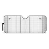 Lampa kaubiku päikesesirm mattmust L 85 x 160 cm | HL Autoosad