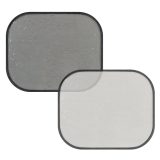 Lampa staatilised kardinad, 2 tk mustad 36 x 44 cm | HL Autoosad