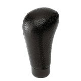Lampa käigukangi nupp, must nahk | HL Autoosad