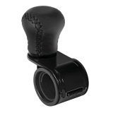 Lampa roolinupp, must nahk, roolile 20–40 mm | HL Autoosad