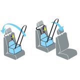 Lampa lemmikloomade transpordikott 40 x 32 x 25 cm | HL Autoosad