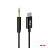 AMiO audiojuhe USB-C – mini-AUX, 1 m | HL Autoosad