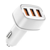 AMiO autolaadija 2 x USB-A ja USB-C, 32 W, 12/24 V | HL Autoosad