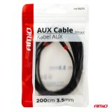 AMiO AUX-juhe 3,5 mm, 2 m | HL Autoosad