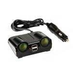 Lampa harukomplekt 12/24 V + USB | HL Autoosad