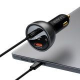 Baseus autolaadija USB ja USB-C, 140 W | HL Autoosad