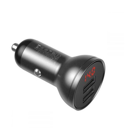 Baseus autolaadija 2 USB-pesaga, 12/24 V | HL Autoosad