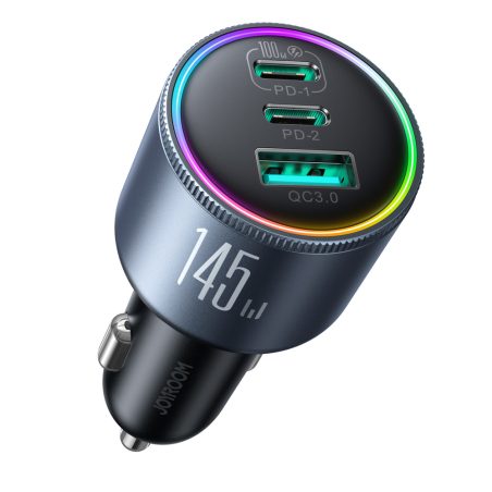 Joyroom autolaadija 2 x USB-C ja USB-A, 145 W | HL Autoosad