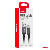 AMiO USB-C juhe USB-pistikuga, 2 A, 200 cm | HL Autoosad