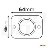 AMiO laadija 2 x USB, 12/24 V, punane taustavalgus | HL Autoosad