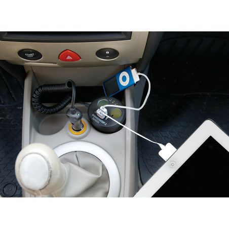 Lampa laadija aku testriga, 2 x USB, 12 V | HL Autoosad
