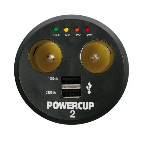 Lampa laadija aku testriga, 2 x USB, 12 V | HL Autoosad