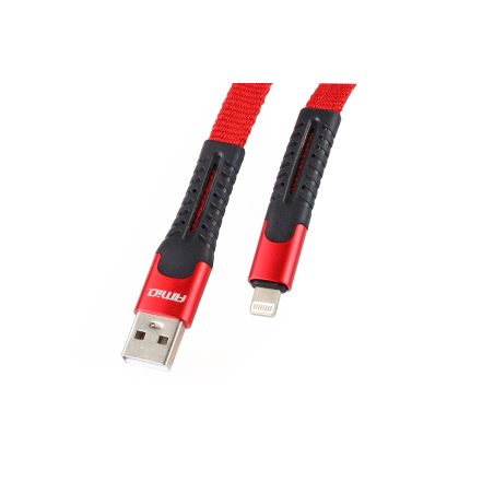 AMiO laadimisjuhe Apple – USB, 120 cm, punane | HL Autoosad