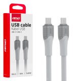AMiO laadimisjuhe USB-C – USB-C, 6 W, 100 cm | HL Autoosad