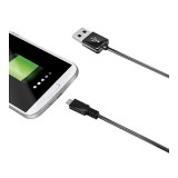 Celly Micro-USB-juhe, must, 100 cm | HL Autoosad