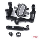 AMiO telefonihoidja peegli kinnitusega, reguleeritav | HL Autoosad