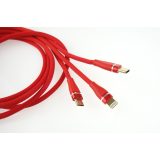 AMiO kombo-laadimisjuhe USB-C, Micro USB, Apple | HL Autoosad