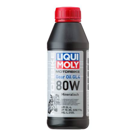 Liqui Moly MOTO 80W GL4 transmissiooniõli 0,5 L | HL Autoosad