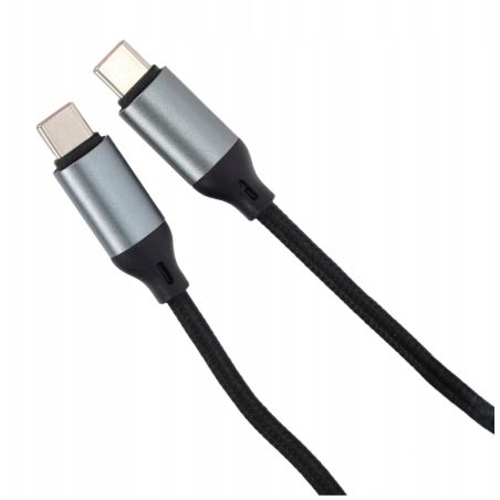 Einparts kaabel USB-C – USB-C LCD-ekraaniga, 45 W, QC | HL Autoosad