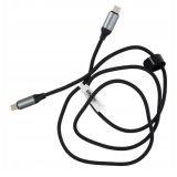 Einparts kaabel USB-C – USB-C LCD-ekraaniga, 45 W, QC | HL Autoosad