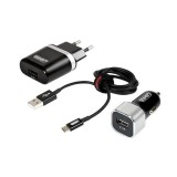 Lampa kiirlaadimiskomplekt Micro USB 12/24 V | HL Autoosad