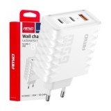 AMiO 65W USB-laadija, 2× USB-C ja USB-A | HL Autoosad