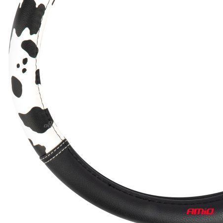AMiO roolikate, 37–39 cm, must-valge | HL Autoosad