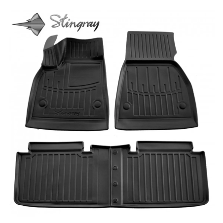 Tesla Model S 2012–2021 3D kummimatid komplekt | HL Autoosad