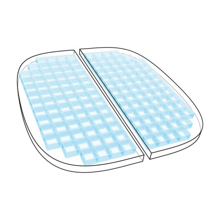 Lampa istme geelpadi Komfort, kokkuvolditav | HL Autoosad