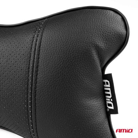 AMiO ergonoomiline kaelapadi 30 x 18 cm, must | HL Autoosad