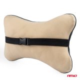 AMiO ergonoomiline kaelapadi 30 x 18 cm, must | HL Autoosad