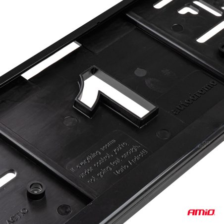 AMiO numbrialus, must ABS-plastik | HL Autoosad