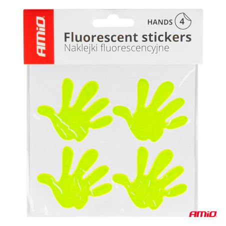 AMiO fluorestseeruvad käpakleebised, 4 tk | HL Autoosad